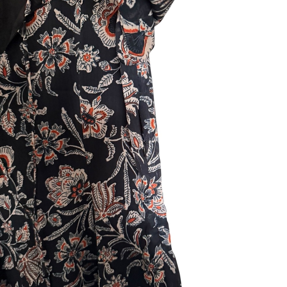 Lost + Wander Anthropologie Eclipse of the Heart Floral Mini Dress Womens Medium - Picture 4 of 5